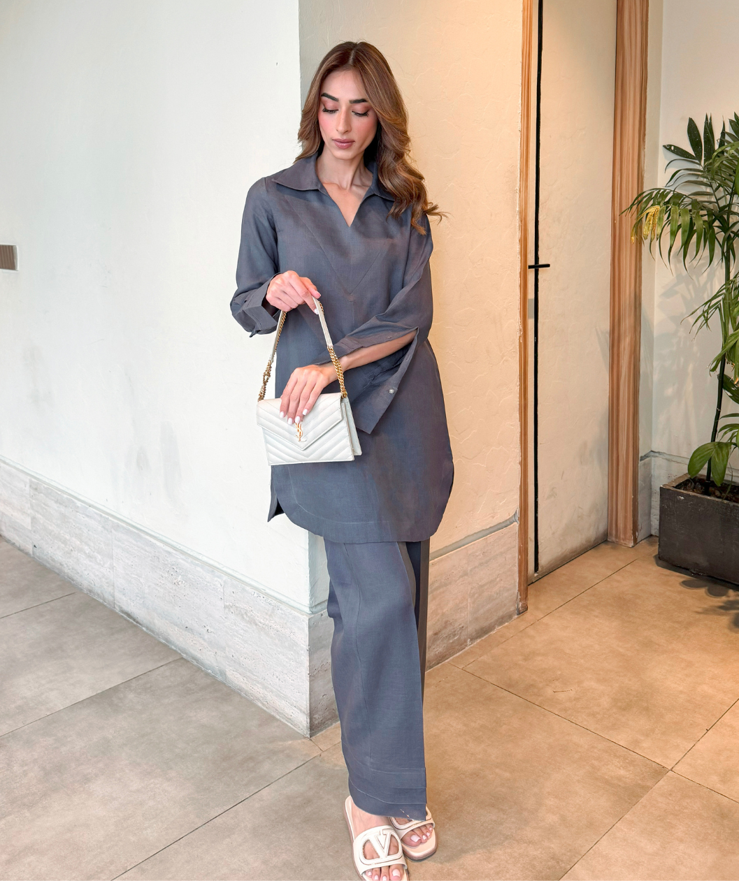 Grey haze set